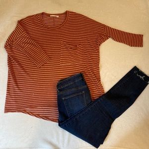 Orange tunic Small